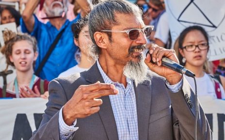 Democratic Socialist candidate Shahid Buttar is running against Pelosi again. (photo by Chris