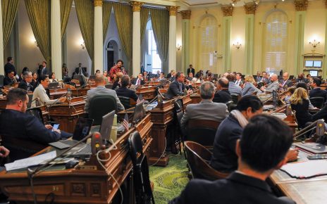 California State Assembly in session